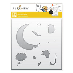 Stamp & Die & Stencil Bundle Dreamy Cat