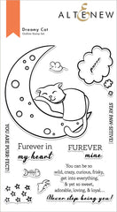 Stamp & Die & Stencil Bundle Dreamy Cat