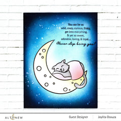 Stamp & Die & Stencil Bundle Dreamy Cat