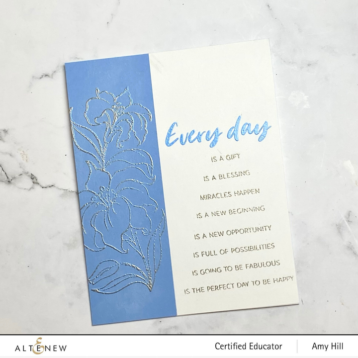 Stamp & Die & Stencil Bundle Enjoy Life