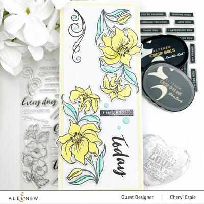 Stamp & Die & Stencil Bundle Enjoy Life