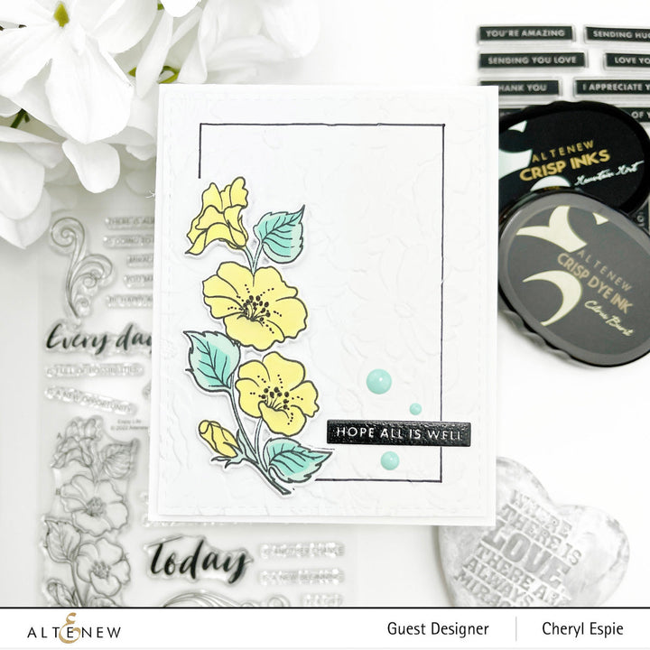 Stamp & Die & Stencil Bundle Enjoy Life