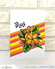 Stamp & Die & Stencil Bundle Exotic Plumerias