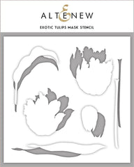 Stamp & Die & Stencil Bundle Exotic Tulips