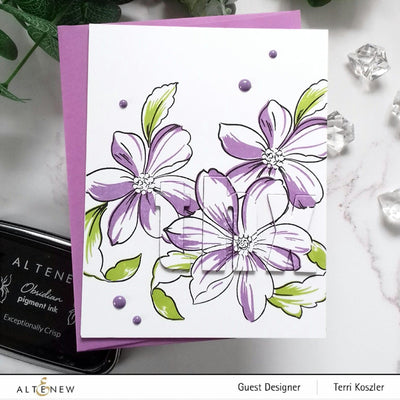 Stamp & Die & Stencil Bundle Fabulous Florets