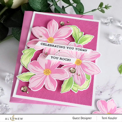 Stamp & Die & Stencil Bundle Fabulous Florets