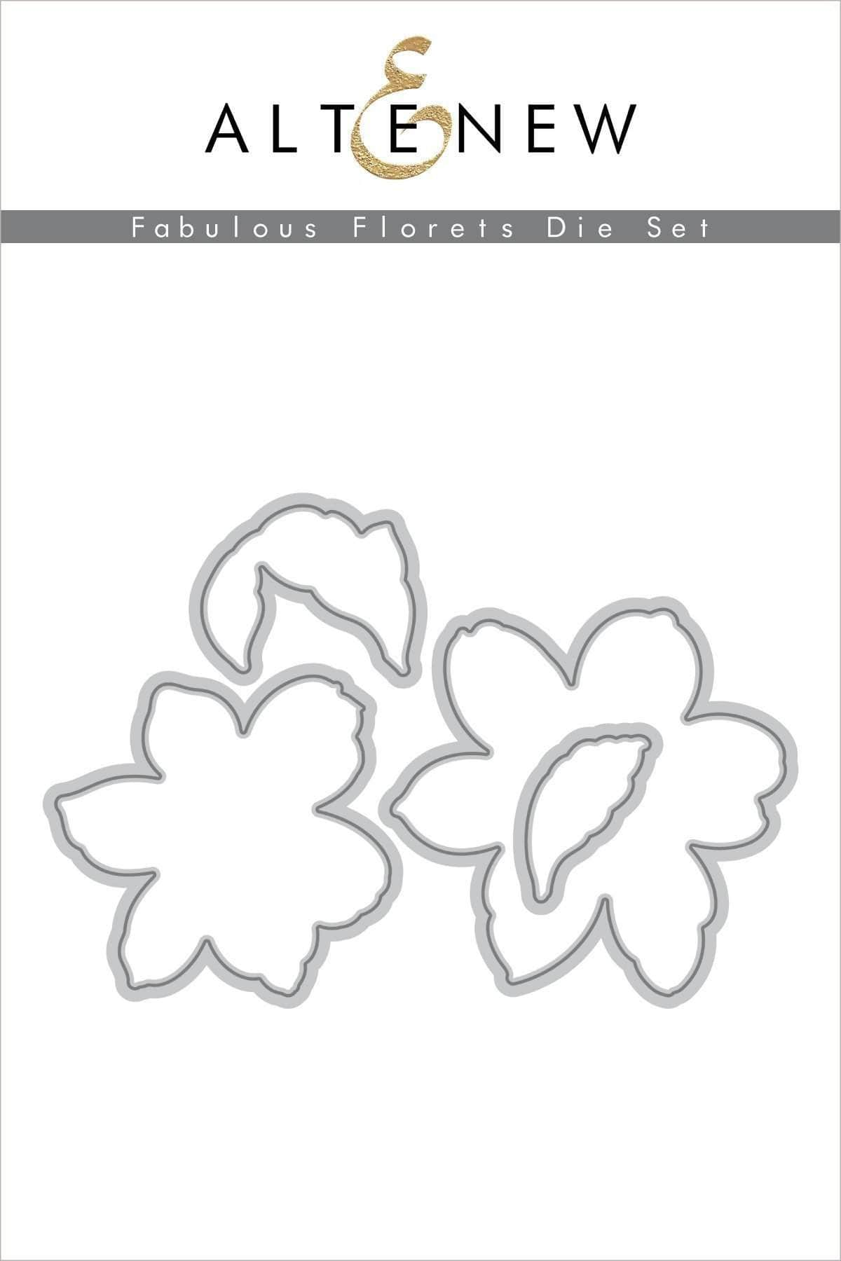 Stamp & Die & Stencil Bundle Fabulous Florets