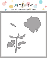 Stamp & Die & Stencil Bundle Fairy Tale Rose