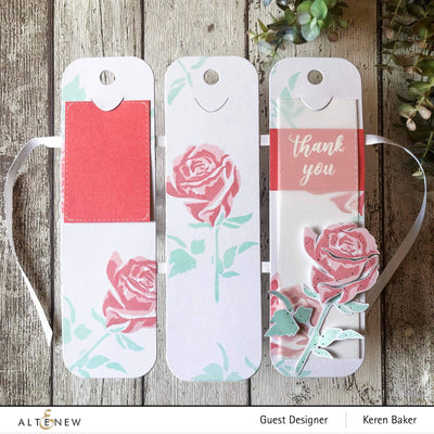 Stamp & Die & Stencil Bundle Fairy Tale Rose