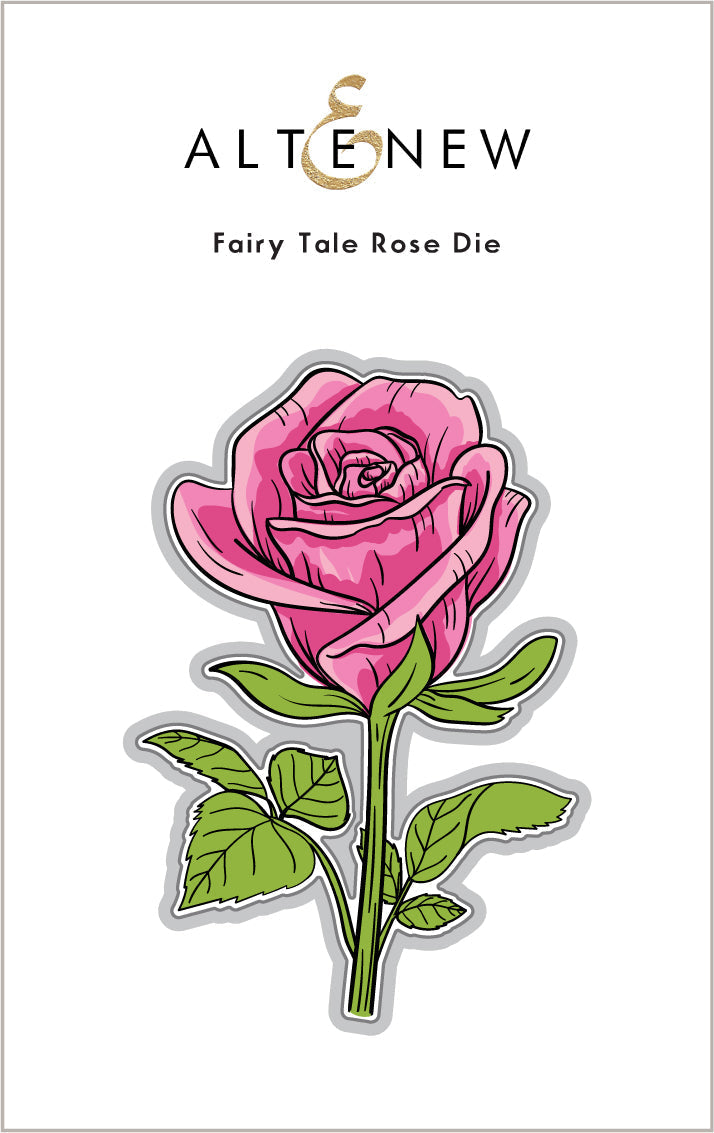 Stamp & Die & Stencil Bundle Fairy Tale Rose