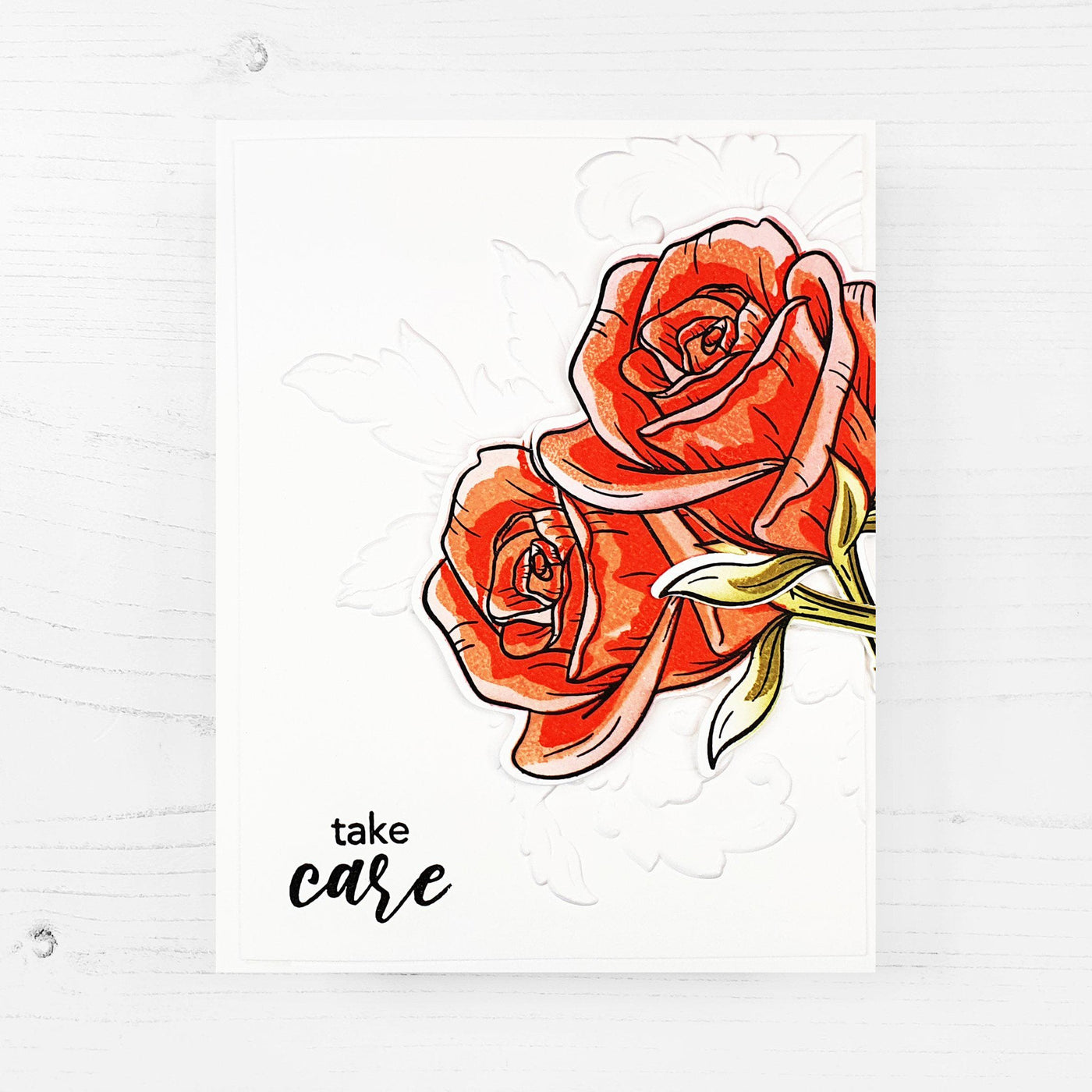 Stamp & Die & Stencil Bundle Fairy Tale Rose