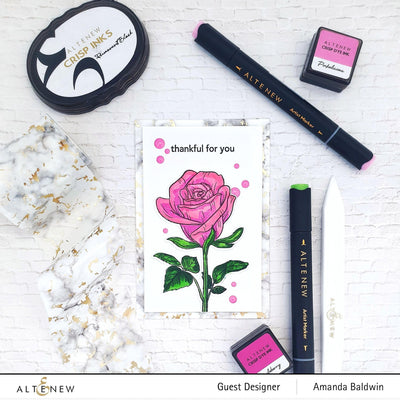 Stamp & Die & Stencil Bundle Fairy Tale Rose