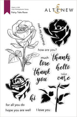 Stamp & Die & Stencil Bundle Fairy Tale Rose