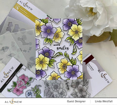 Stamp & Die & Stencil Bundle Floral Henna
