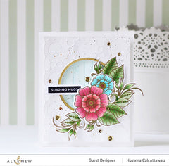 Stamp & Die & Stencil Bundle Floral Henna