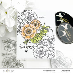 Stamp & Die & Stencil Bundle Floral Henna