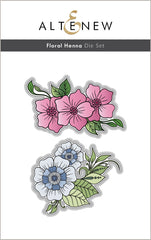 Stamp & Die & Stencil Bundle Floral Henna