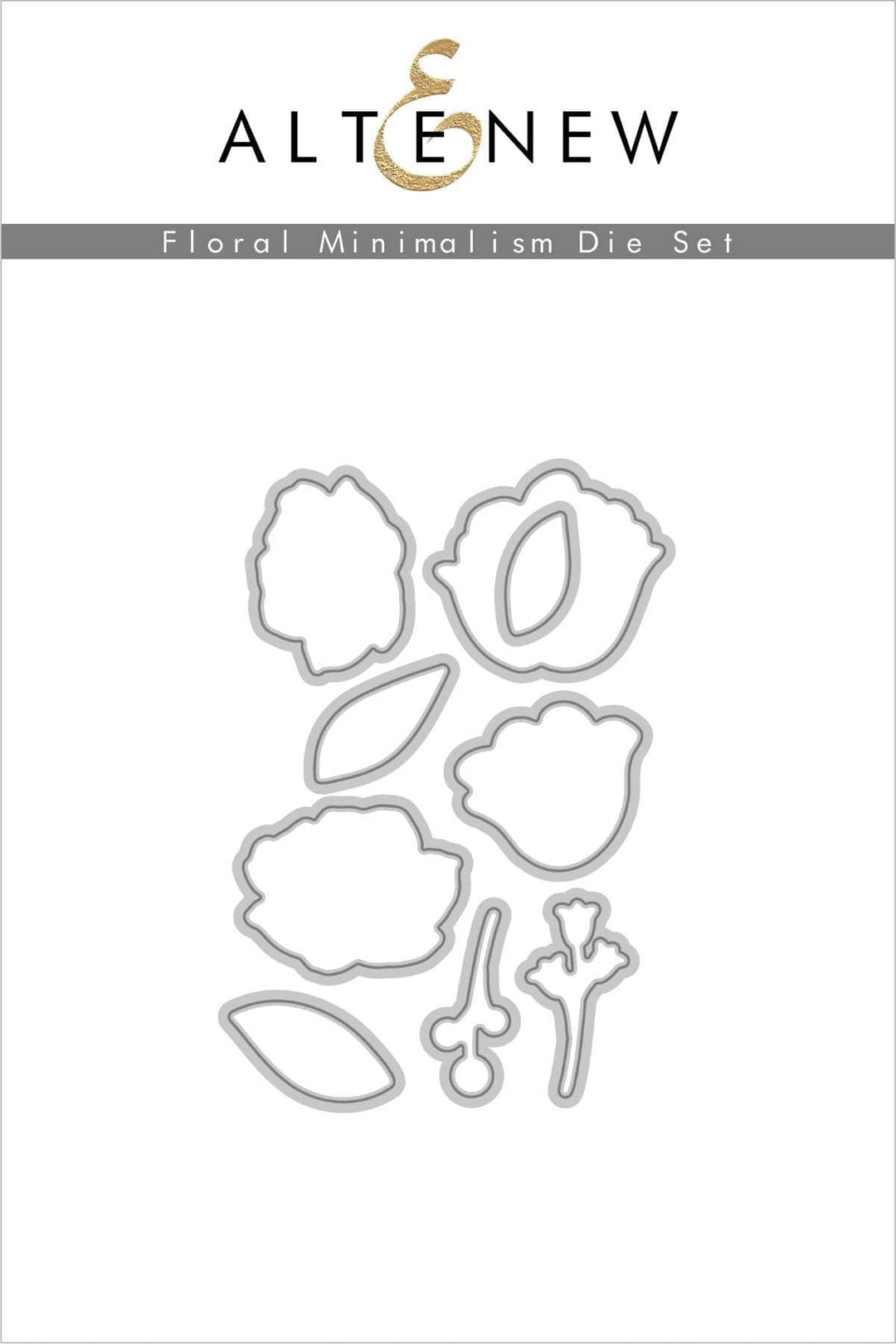 Stamp & Die & Stencil Bundle Floral Minimalism