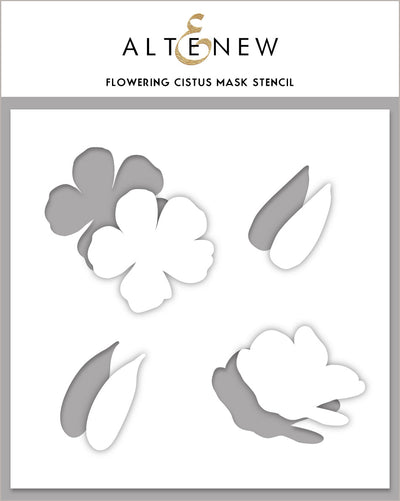 Stamp & Die & Stencil Bundle Flowering Cistus