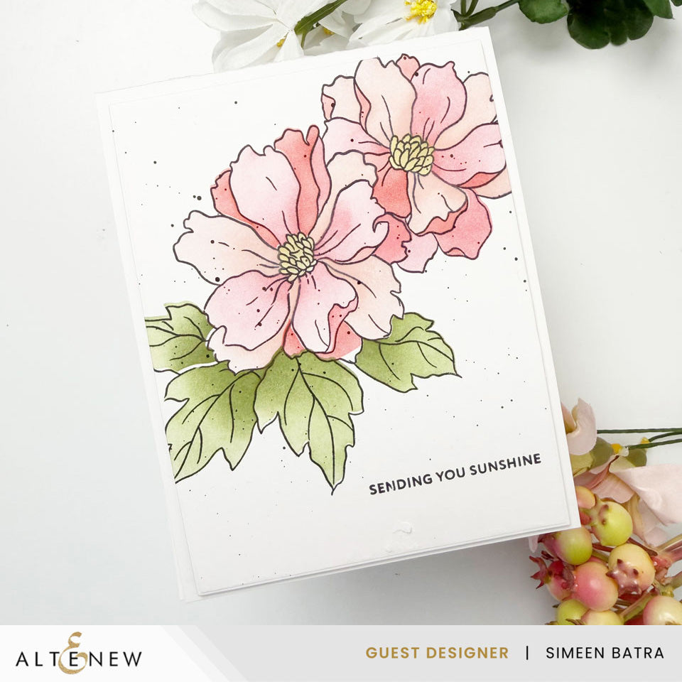 Stamp & Die & Stencil Bundle Flowers & Flourishes