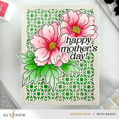 Stamp & Die & Stencil Bundle Flowers & Flourishes