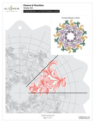 Stamp & Die & Stencil Bundle Flowers & Flourishes