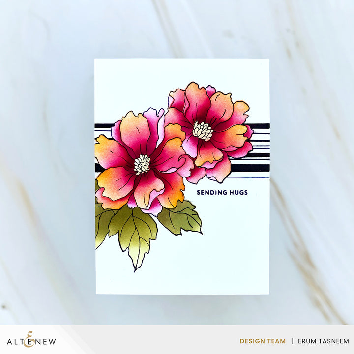 Stamp & Die & Stencil Bundle Flowers & Flourishes