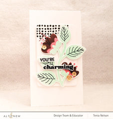 Stamp & Die & Stencil Bundle Folk Flowers