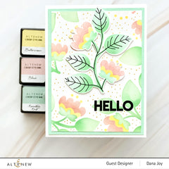 Stamp & Die & Stencil Bundle Folk Flowers