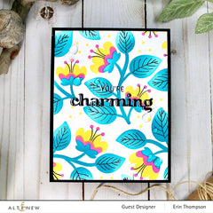 Stamp & Die & Stencil Bundle Folk Flowers