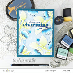 Stamp & Die & Stencil Bundle Folk Flowers