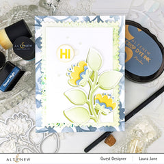 Stamp & Die & Stencil Bundle Folk Flowers
