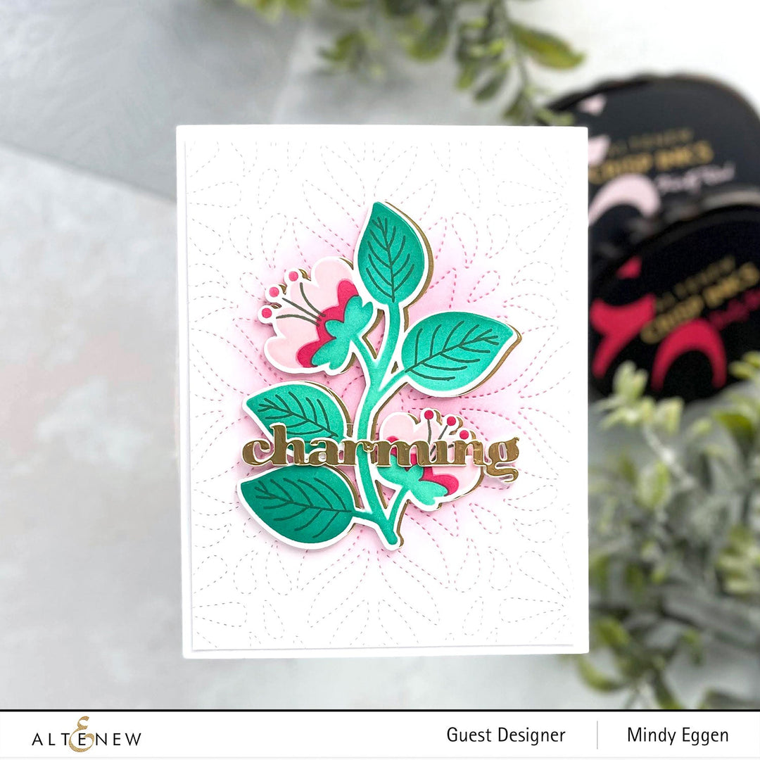 Stamp & Die & Stencil Bundle Folk Flowers