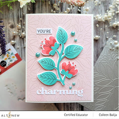 Stamp & Die & Stencil Bundle Folk Flowers