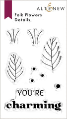 Stamp & Die & Stencil Bundle Folk Flowers
