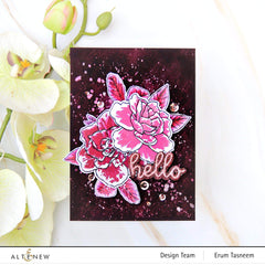 Stamp & Die & Stencil Bundle Gardenia Duo