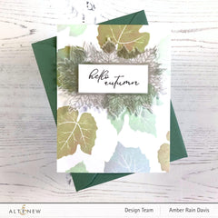 Stamp & Die & Stencil Bundle Grape Leaves
