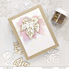 Stamp & Die & Stencil Bundle Grape Leaves
