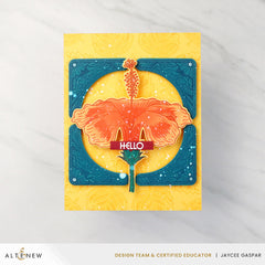 Stamp & Die & Stencil Bundle Hibiscus Motif