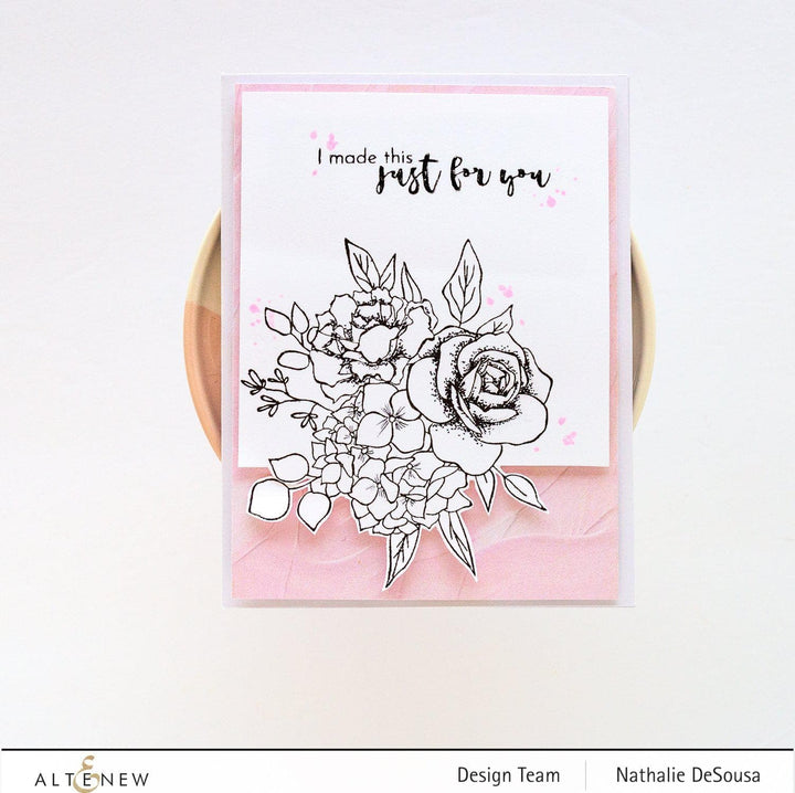Stamp & Die & Stencil Bundle Inky Bouquet