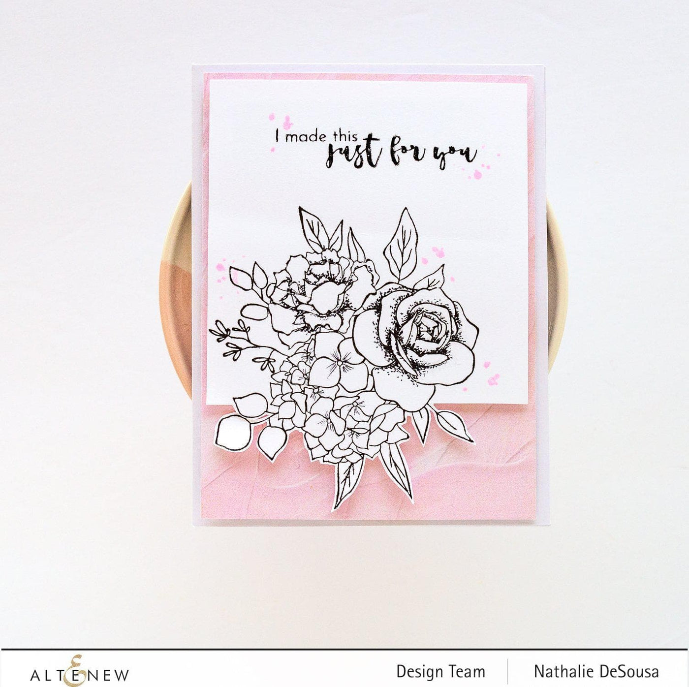 Stamp & Die & Stencil Bundle Inky Bouquet