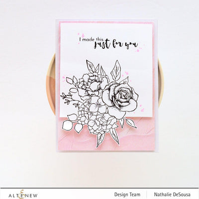 Stamp & Die & Stencil Bundle Inky Bouquet