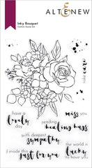 Stamp & Die & Stencil Bundle Inky Bouquet