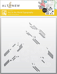 Stamp & Die & Stencil Bundle Joy To The World Typography