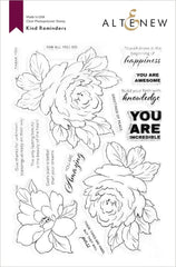 Stamp & Die & Stencil Bundle Kind Reminders