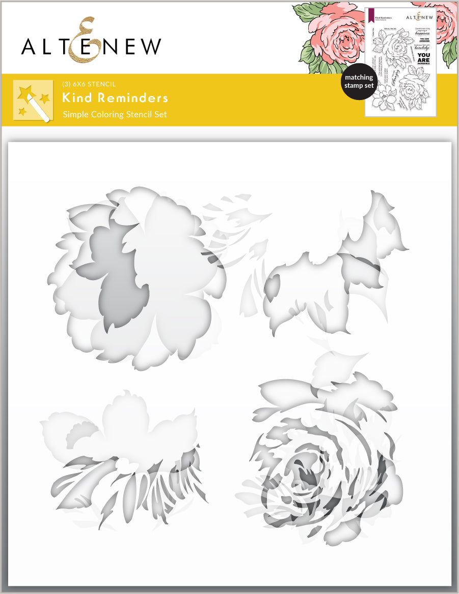 Stamp & Die & Stencil Bundle Kind Reminders