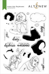 Stamp & Die & Stencil Bundle Linear Life: Daydreams