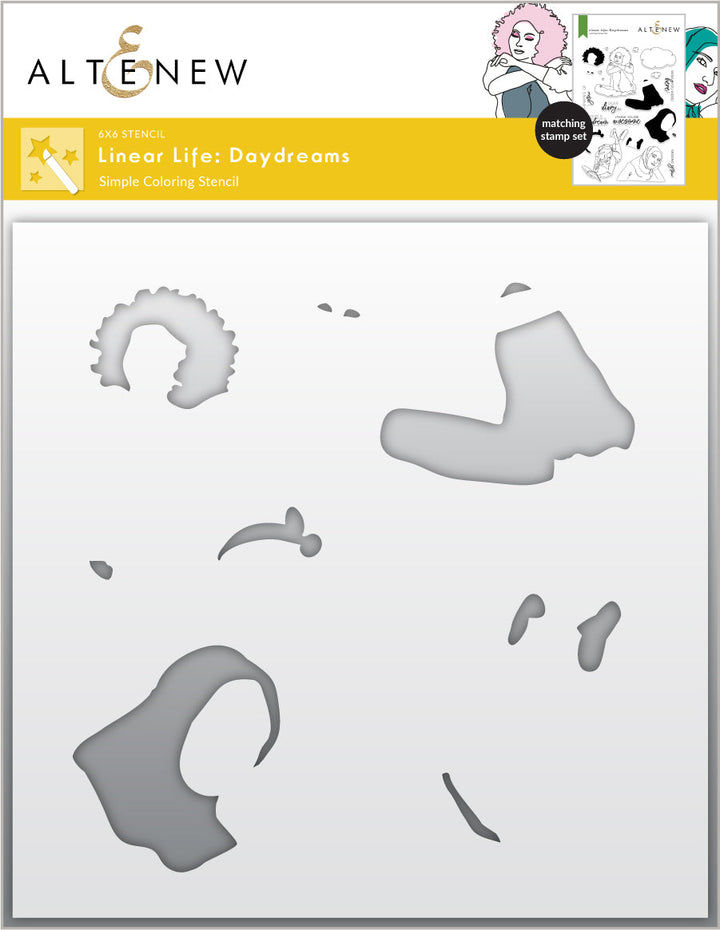 Stamp & Die & Stencil Bundle Linear Life: Daydreams
