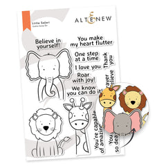 Stamp & Die & Stencil Bundle Little Safari