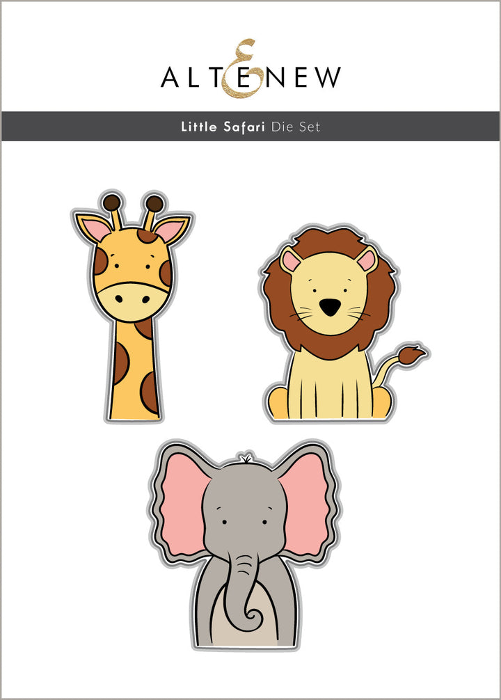 Stamp & Die & Stencil Bundle Little Safari